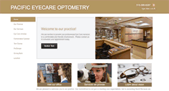 Desktop Screenshot of pacificeyecarecenter.com